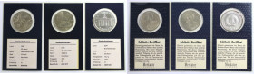 Deutsche Münzen und Medaillen ab 1945, Lots und Sammlungen. 10 Mark 1975, "20 Jahre Warschauer Pakt", Neusilber, Jaeger 1557, Bestell-Nr.: DDR 526, Vz...