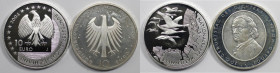 Deutsche Münzen und Medaillen ab 1945, Lots und Sammlungen. BRD. 2 x 10 Euro 2004. KM 232, 233. Lot von 2 Silbermünzen. Bild ansehen Lot