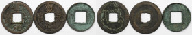 Weltmünzen und Medaillen, China, Lots und Sammlungen. Hsin Dynastie Wang Mang 9-22 n. Chr., AE Cash, Huo Chuan, Schjöth # 156 (Ss). Nördliche Song Dyn...