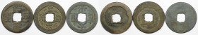 Weltmünzen und Medaillen, China, Lots und Sammlungen. Nördliche Song Dynastie. Kaiser T'ai Tsung 976-997, Epohe T'ai-P'ing, AE Cash (Ss-Vz). Kaiser Je...