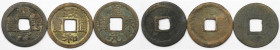 Weltmünzen und Medaillen, China, Lots und Sammlungen. Nördliche Song Dynastie. Kaiser Ying Tsung 1064-1067, Epoche Chih-Ping, AE Cash. Kaiser Hui Tsun...