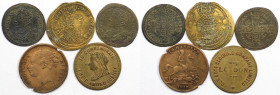 Medaillen und Jetons, Medaillen und Jetons alle Europa. Großbritannien. Jeton "Rechenpfennig" ca. 1705, Königin Anne Stuart (2), Jeton "Rechenpfennig"...