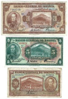 Banknoten, Bolivien / Bolivia, Lots und Sammlungen. 5 Bolivianos, 2 x 20 Bolivianos. Lot von 3 Banknoten 1928. Pick: 120, 122a, 131. Bild ansehen Lot