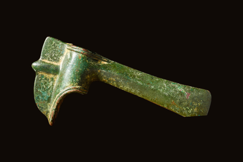 WESTERN ASIATIC BRONZE AXE HEAD

 Ca. 1200 - 900 BC A Western Asiatic miniatur...