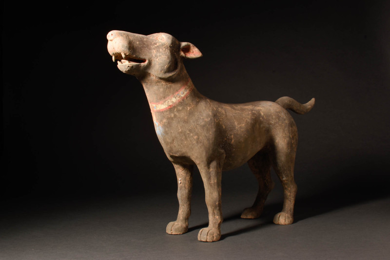 CHINESE HAN DYNASTY TERRACOTTA DOG - TL TESTED

 Han Dynasty, Ca. 202 BC - AD ...