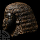 Egyptian Granite Head of a Dignitary