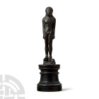 Greek Bronze Naked Youth Statuette