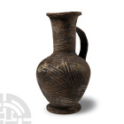 Cypriot Brown Ware Base-Ring Terracotta Jug