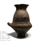 Villanovan Black-Glazed Vase