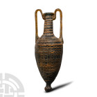 Greek Core-Formed Glass Amphoriskos