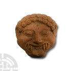 Greek Terracotta Gorgon Applique