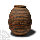 Daunian Painted Terracotta Storage Jar