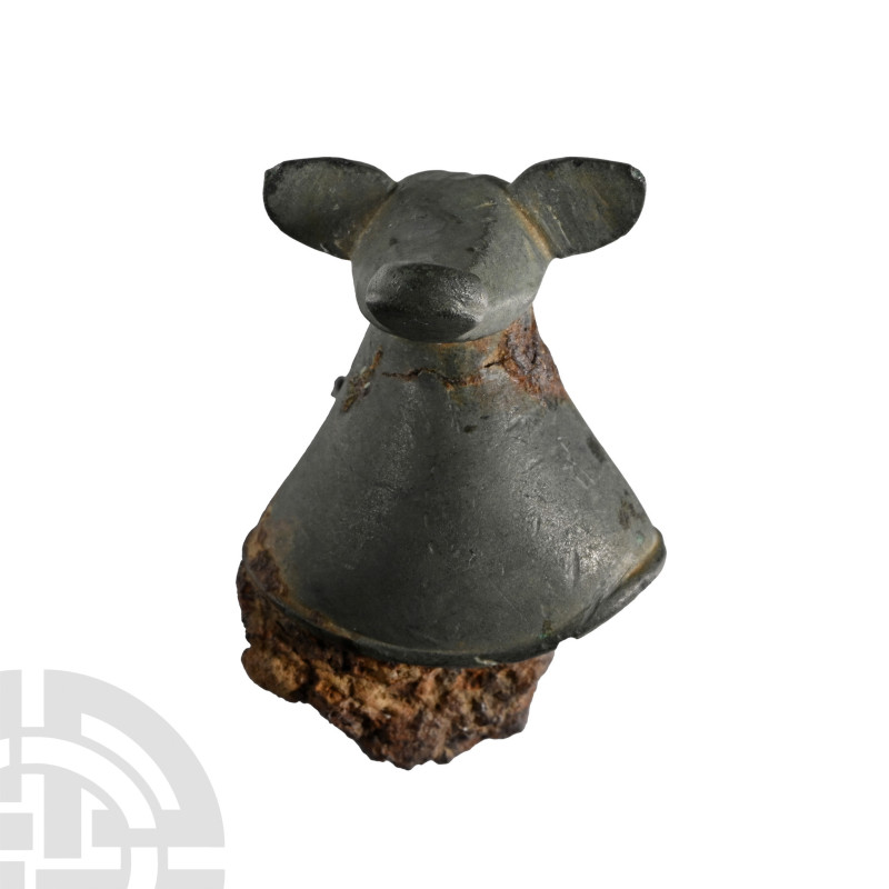 1st century B.C.-1st century A.D.. Modelled as a sow with alert ears and long sn...