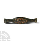 'The Frampton' Iron Age Celtic Durotriges Enamelled Bronze Horse Harness Cheek Piece