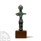 Iron Age Iberian Bronze Cult Male Figure