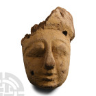 Egyptian Painted Wooden Mask