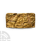 Egyptian Gold Winged Plaque