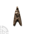 Egyptian Silver Fly Amulet