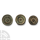 Byzantine Set of Engraved Bronze Weights