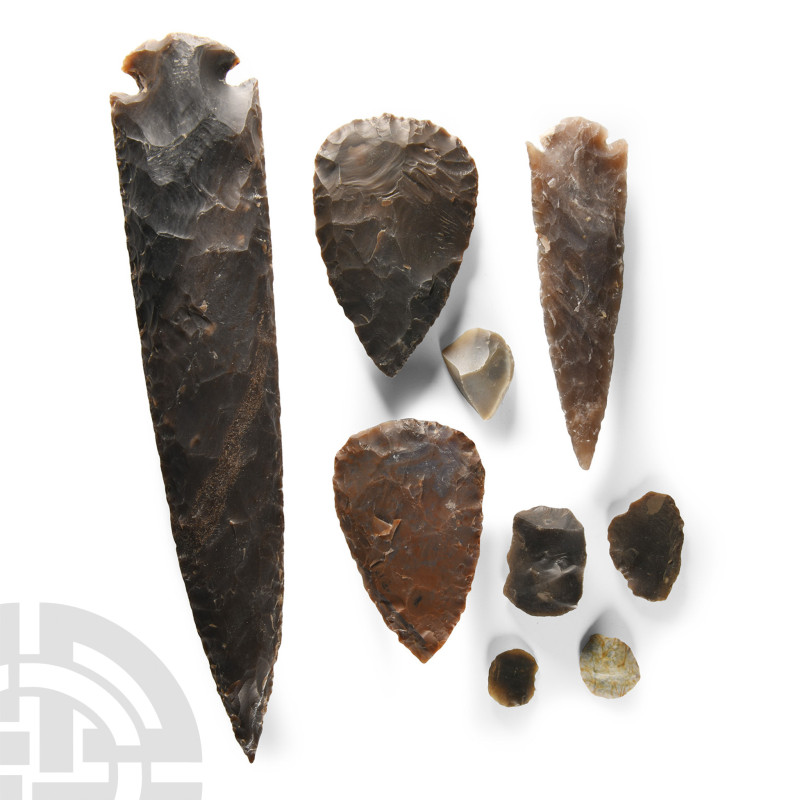 Neolithic Period, circa 6th-4th millennium B.C.-20th century A.D.. Mixed group i...