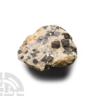 Natural History - Historic Galena Crystal Formation.