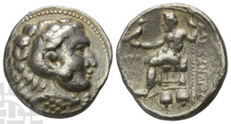 Kingdom of Macedon, Time of Alexander III - Philip III Arrhidaios AR Tetradrachm. Circa 324-320 BC.