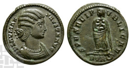 Fausta, Augusta BI Nummus. AD 324-326.