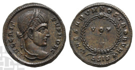 Crispus, as Caesar BI Nummus. AD 316-326.