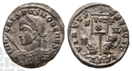 Crispus, as Caesar BI Nummus. AD 316-326.