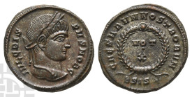 Crispus, as Caesar BI Nummus. AD 316-326.