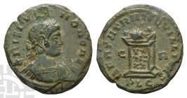 Crispus, as Caesar BI Nummus. AD 316-326.