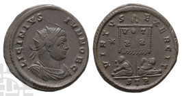 Licinius II, as Caesar BI Nummus. AD 317-324.