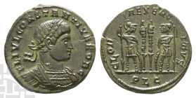 From the Killingholme Hoard - Constantius II, as Caesar BI Nummus. AD 324-337.