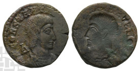 Constantius Gallus, as Caesar BI Brockage Centenionalis. AD 351-354.