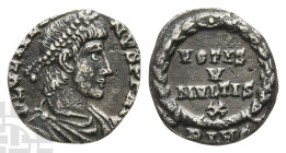 Julian II AR Reduced Siliqua. AD 360-363.