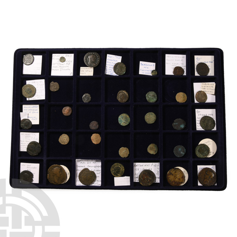 Mixed AE Coin Group. 1st-5th century AD. Comprising: various emperors, issues an...