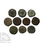 Roman Imperial AE Sestertii Group [10]. 1st-2nd century AD.