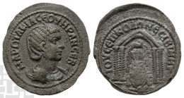 Otacilia Severa AE 27mm of Nisibis, Mesopotamia. AD 247-249.