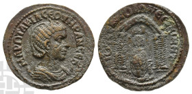 Otacilia Severa, Augusta AE 24mm of Nisibis, Mesopotamia. AD 244-249.