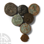 Herod I Prutot and Other Mixed Greek Issue Group. 75-4 BC and other.