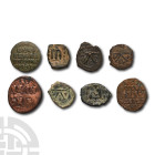 Byzantine Coins - AE Follis Group. 5th-11th century AD.