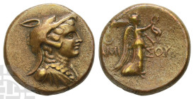 Electrotype of Pontos, Amisos AE 21mm. Time of Mithradates VI Eupator, circa 105-90 or 95-90 BC.