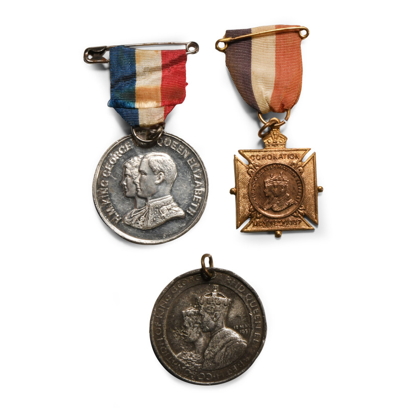 Great Britain. George VI, AE Medal Group. 1937 Comprising: three medals to comme...