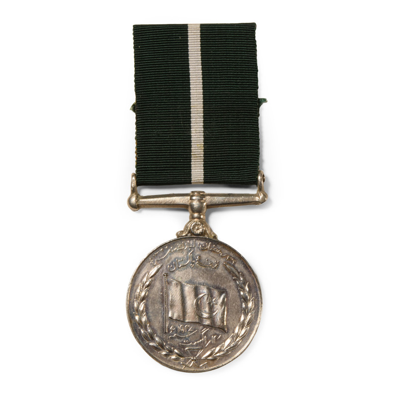 Pakistan. Sigmn Mohod Shafi, WWII Independence AR Medal. 1948 The medal, which i...