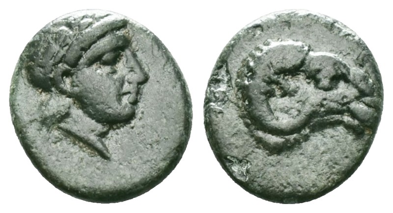 Greek Coins. 4th - 1st century B.C. AE

Reference:

Condition: Very Fine
We...