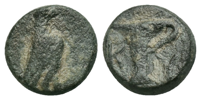 Greek Coins. 4th - 1st century B.C. AE

Reference:

Condition: Very Fine
We...