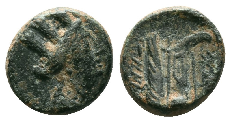 Greek Coins. 4th - 1st century B.C. AE

Reference:

Condition: Very Fine
We...