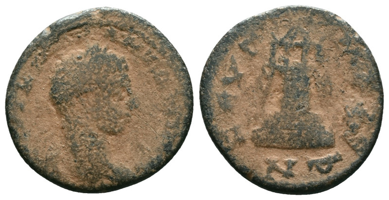 Roman Provincial Coins, Ae

Reference :
Condition: Repatinated. Very Fine
We...