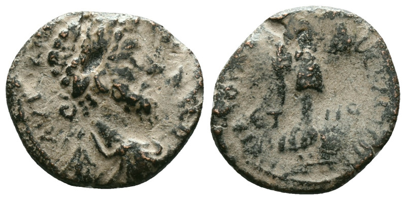 Roman Provincial Coins, Ae

Reference :
Condition: Repatinated. Very Fine
We...