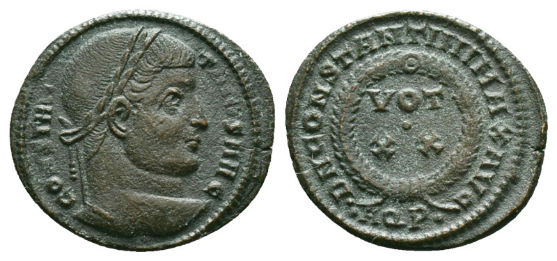 Roman Imperial Coins, AE
Roman Imperial
Constantine I Æ Nummus. Rome, AD 322. ...